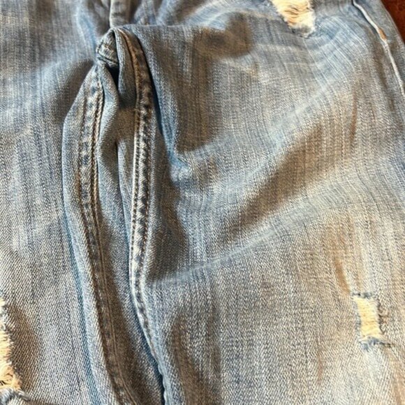 Hudson Womens Bacara Crop Straight Cuffed Jeans Size 24 - Picture 10 of 12